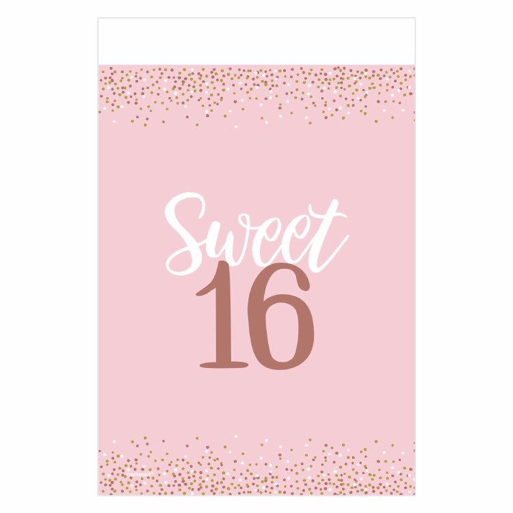 Blush Sweet 16 Tablecover