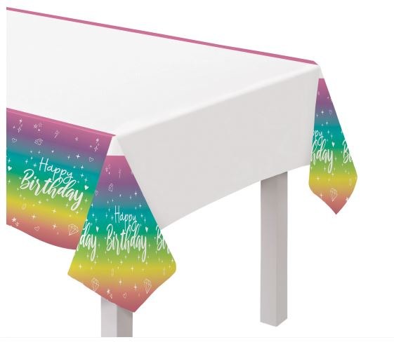 Sparkle Plastic Tablecover
