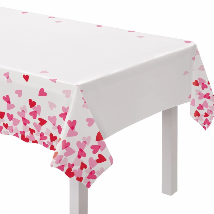 Table Cover Heart Party