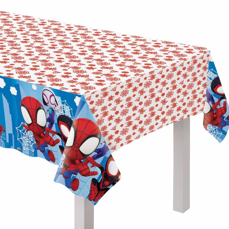Spidey Pastic Table Cover