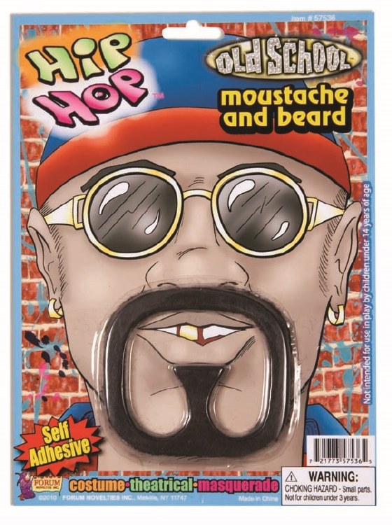 Moustache /Beard Rap Star