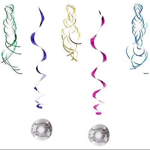 Whirls and Shimmer Disco Balls