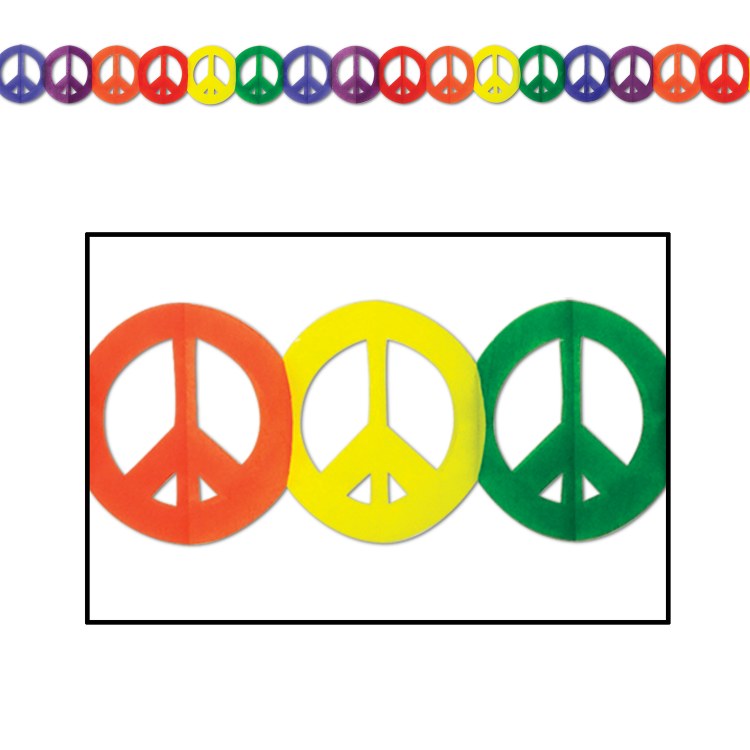 Garland Peace Sign