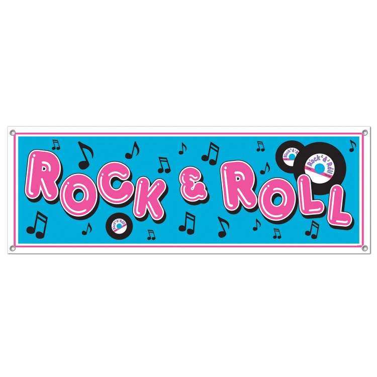 Rock &amp; Roll Banner