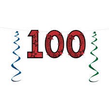 Streamer Glitter "100"
