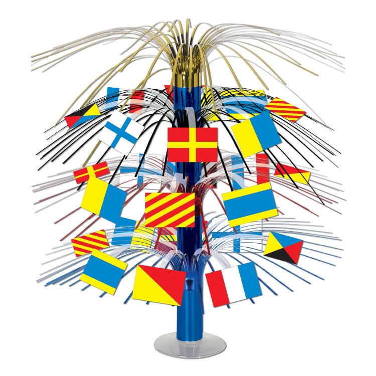 Nautical Flags Centerpiece