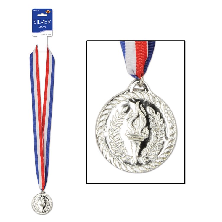 Silver Medal w/ Ribbon