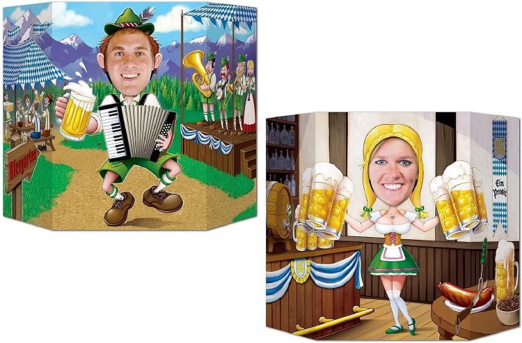 Photo Prop Oktoberfest 2 Sided