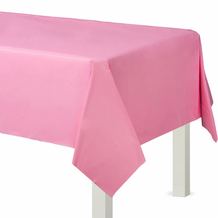 New Pink Vinyl Tablecover
