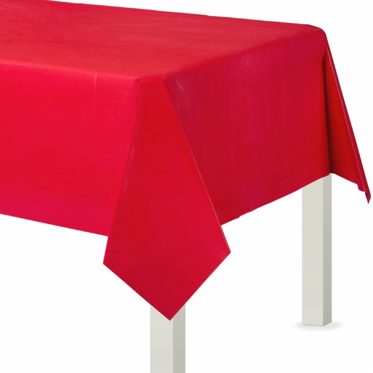 Apple Red Vinyl Tablecover