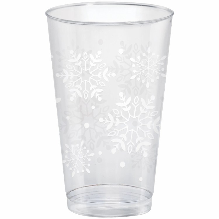 Snowflake 16oz Tumblers 26ct