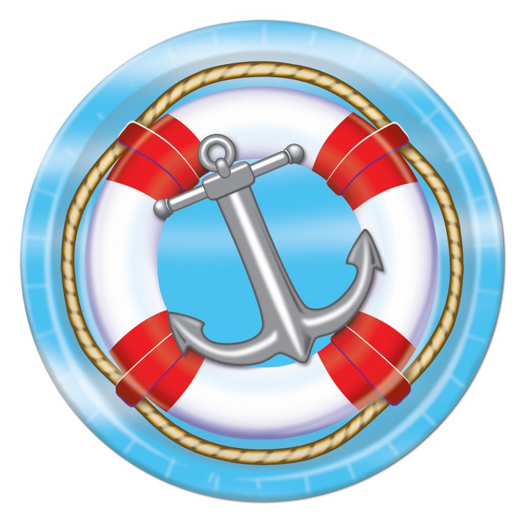 Nautical Plate 7in