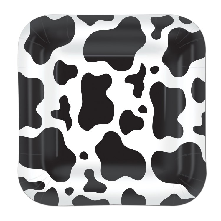 Cow Plate 7&quot;
