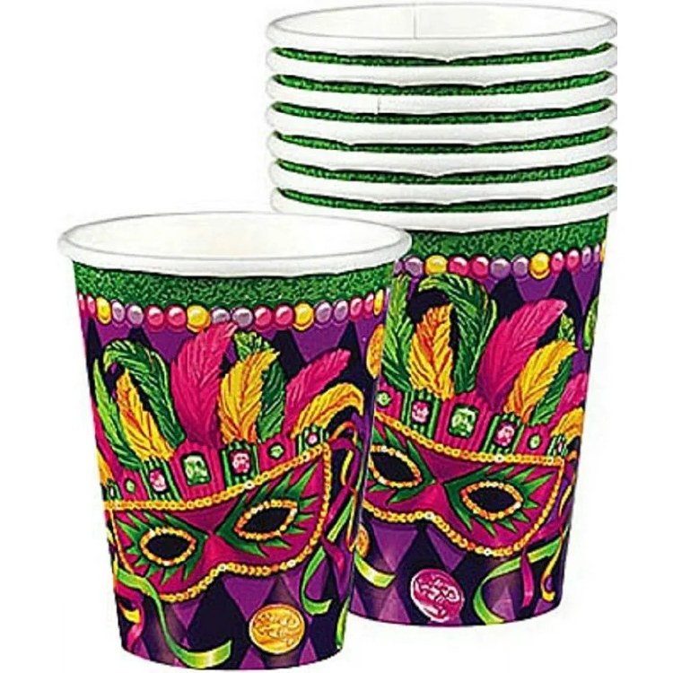 Masquerade 9oz. Cups