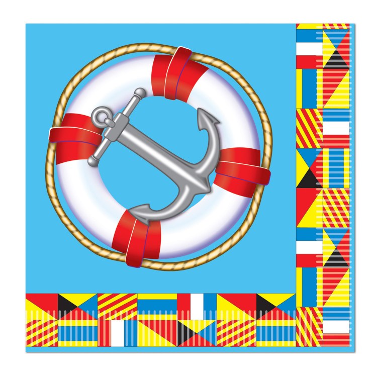Nautical Lunch Napkins