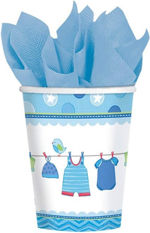 Shower w/ Love Boy 9oz Cups
