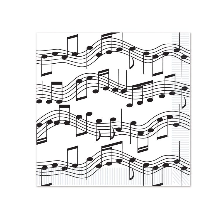 Music Note 7in Plate