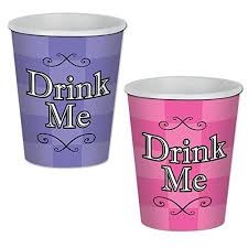 Alice In Wonderland 9oz Cups 8ct