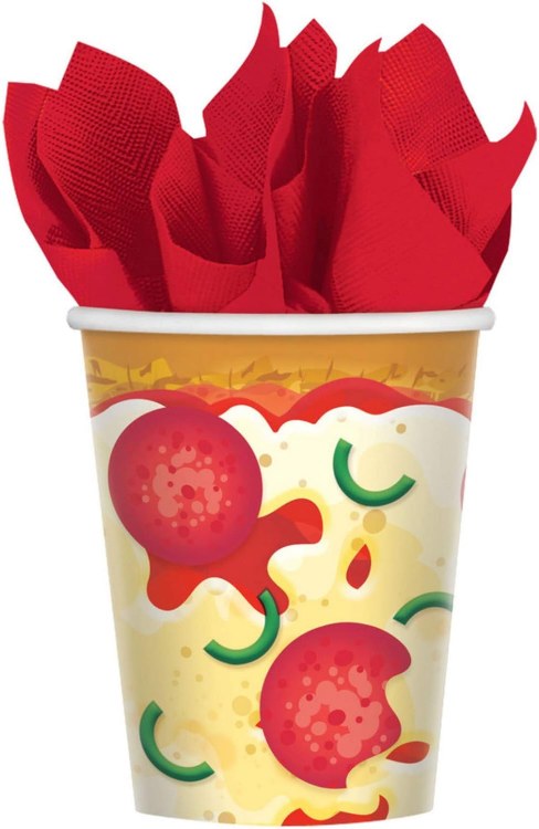 Pizza Party 9oz Cups
