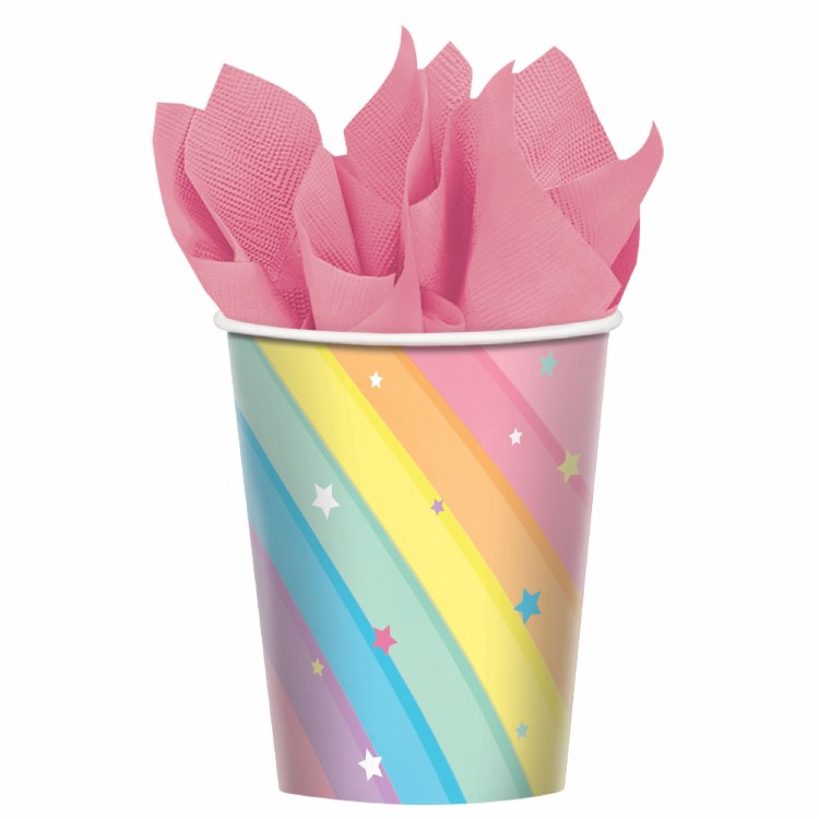 Magical Rainbow 9oz Cups