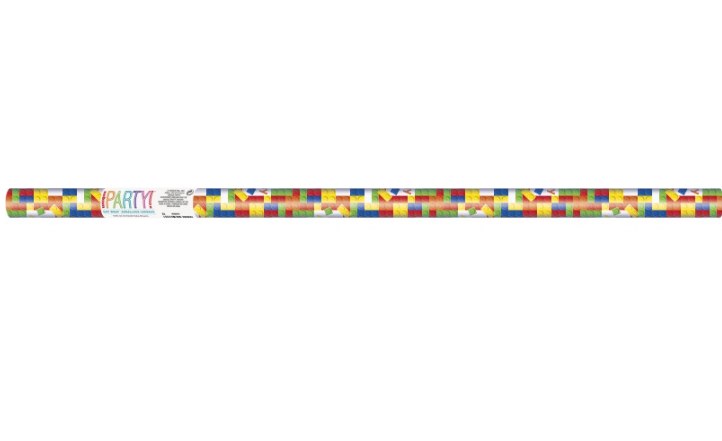 Building Blocks HBD Gift Wrap