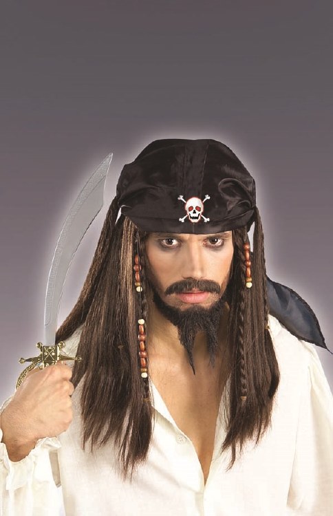 Wig Caribbean Pirate