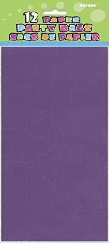 Bags Paper Purple 12pk