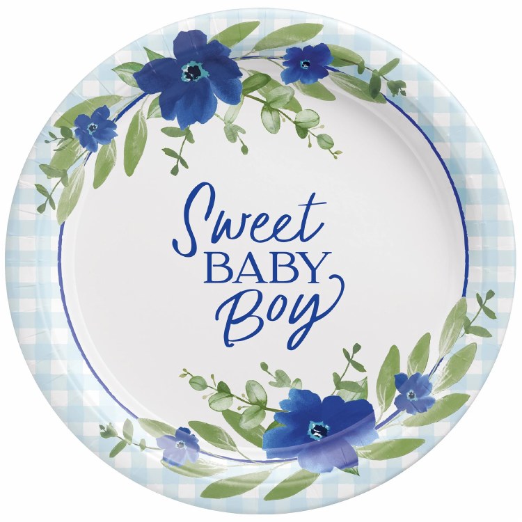 Baby in Bloom 10.5" Rnd Plates