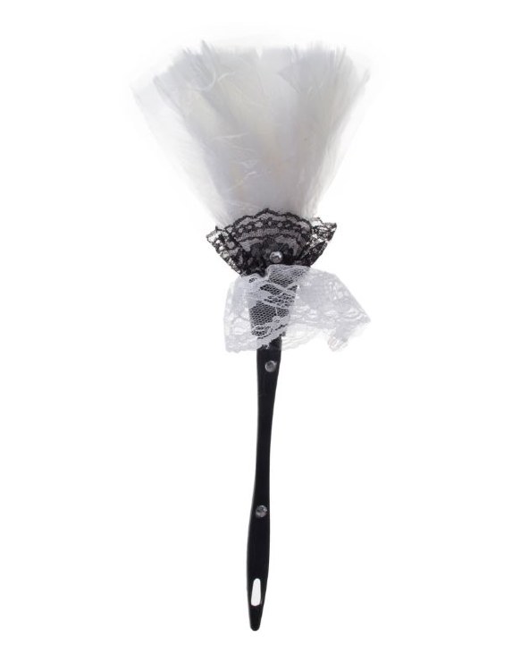 Feather Duster White