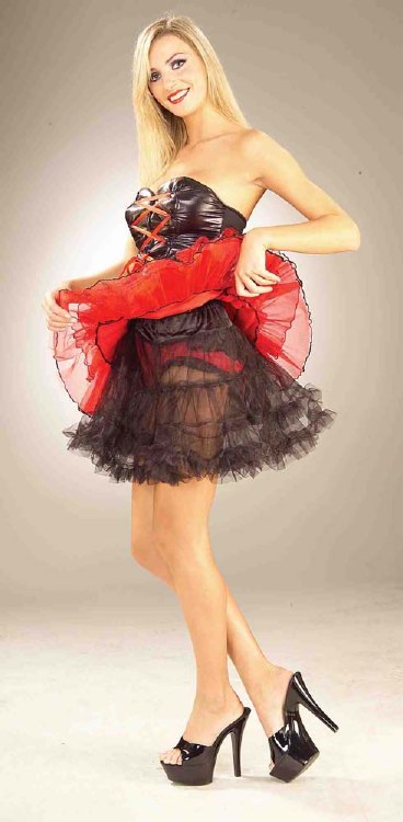 CRINOLINE Slip Black