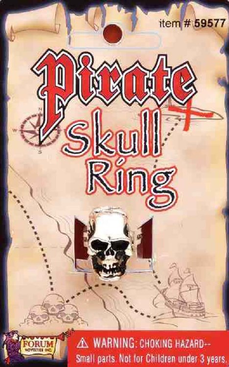 Ring Skull Pirate