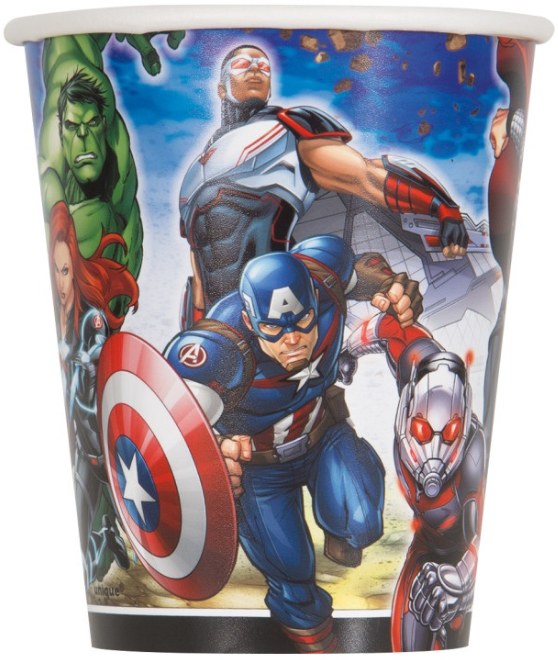 Marvel Avengers 9oz. Hot/Cold Paper Cups • 8 Count
