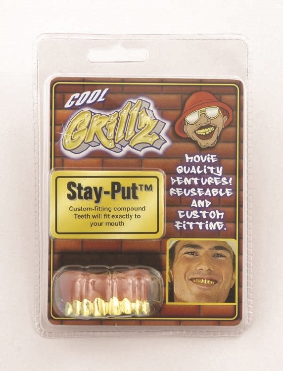 Grillz Stay Put Gold