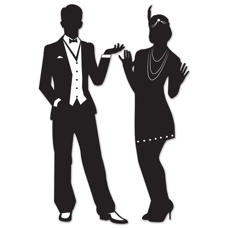 Great 20's Silhouettes 2pk
