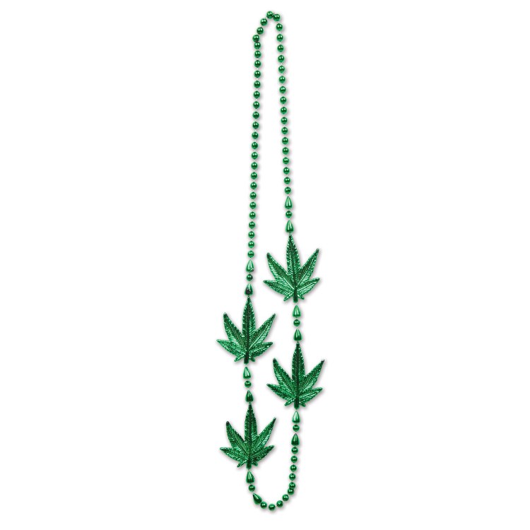 Beads Weed Pot Leaves