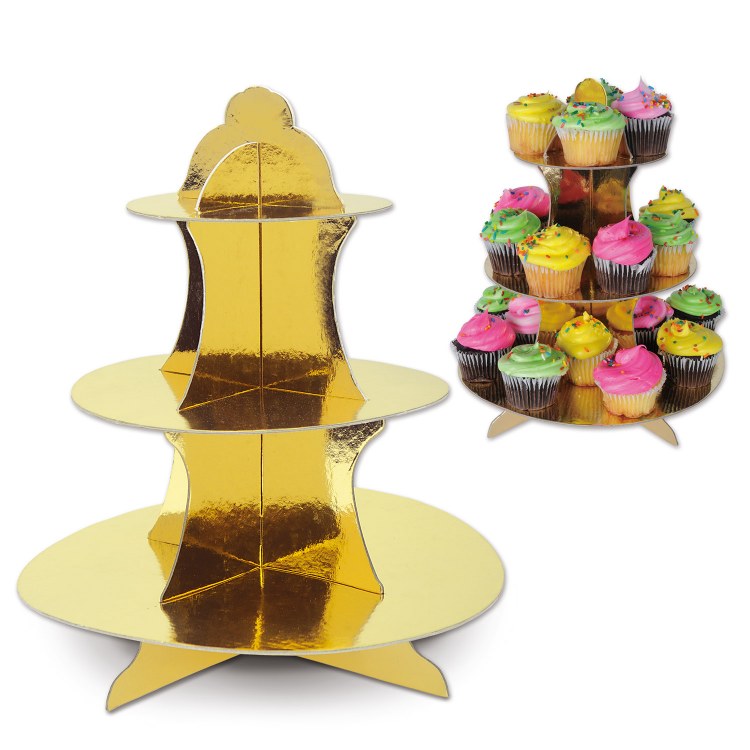 Metallic Cupcake stand