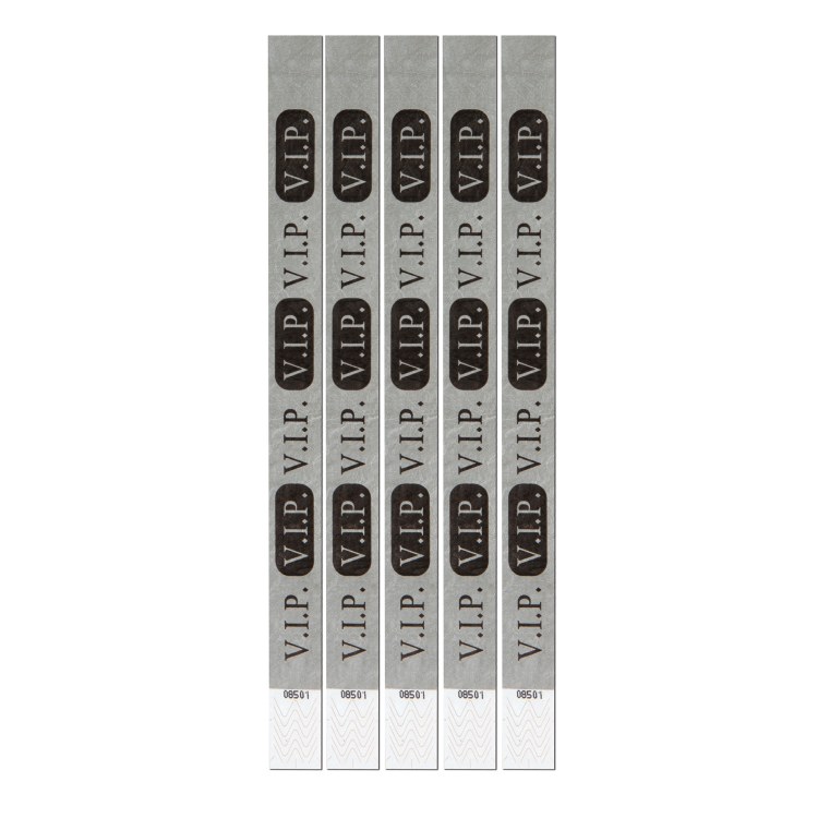 Wristbands VIP Silver