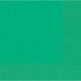 Festive Green Beverage Napkins 40ct