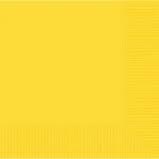 Yellow Sunshine Beverage Napkins 40ct