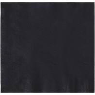Jet Black Beverage Napkins 40ct