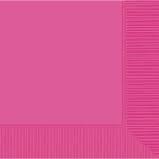 Bright Pink Beverage Napkins 40ct