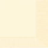 Vanilla Creme Beverage Napkins 40ct