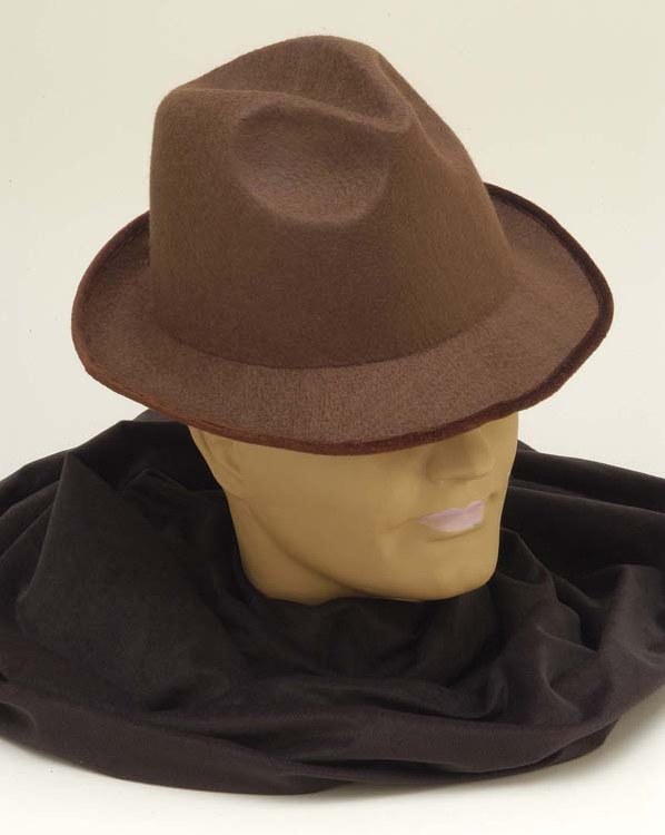 Hat Fedora Brown