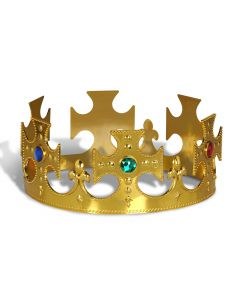 Crown Gold Adjustable Plastic
