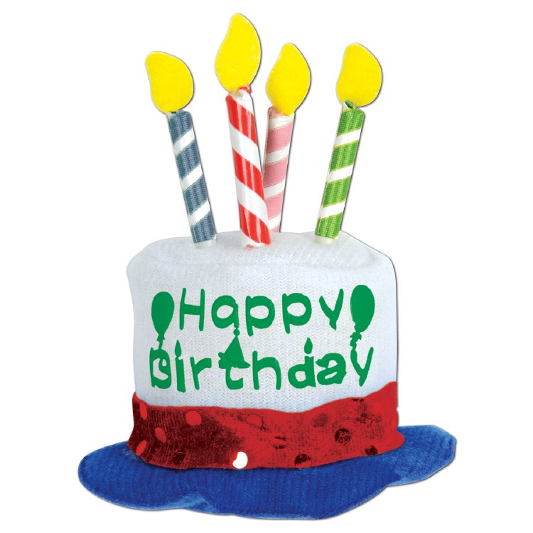 Birthday Cake Hair Clip