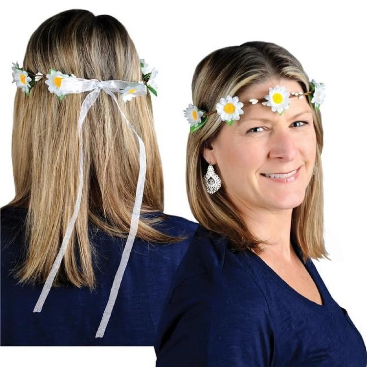 Headband Daisy garland