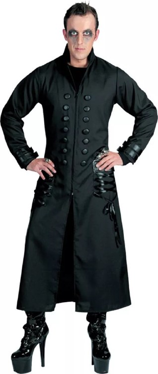 Coat Gothic Black M