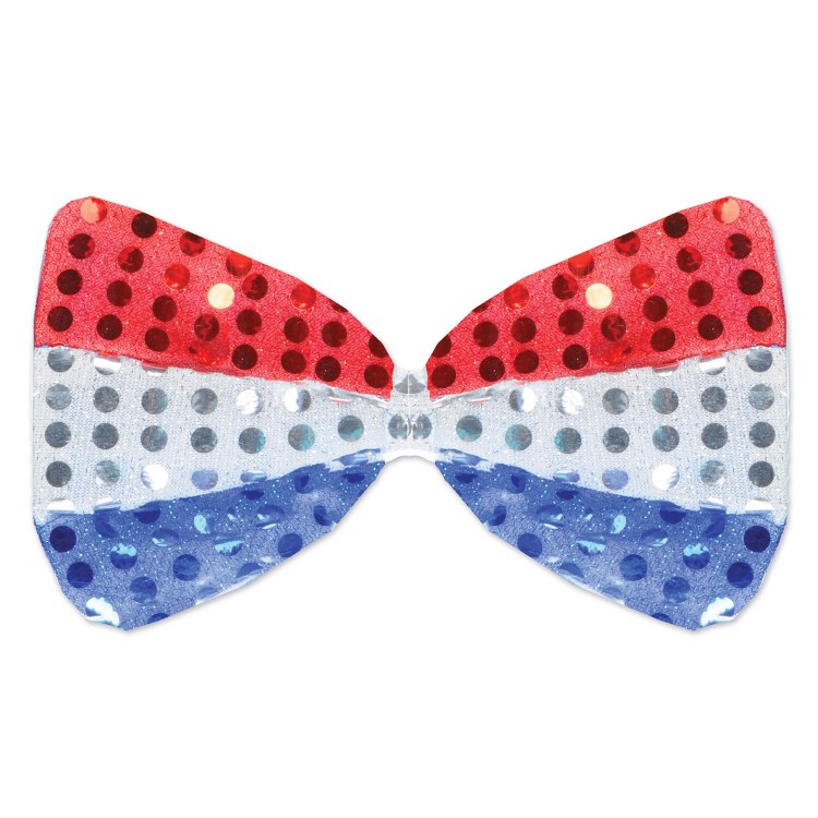 Bow Tie Glitz Patriotic