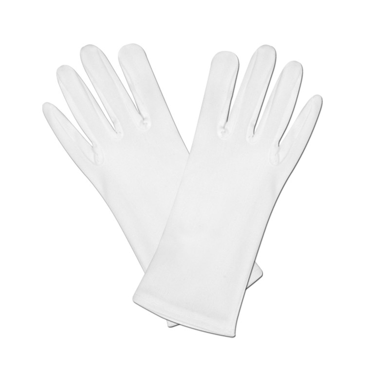 White Theatrical Gloves