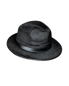 Fedora Black Vel-felt